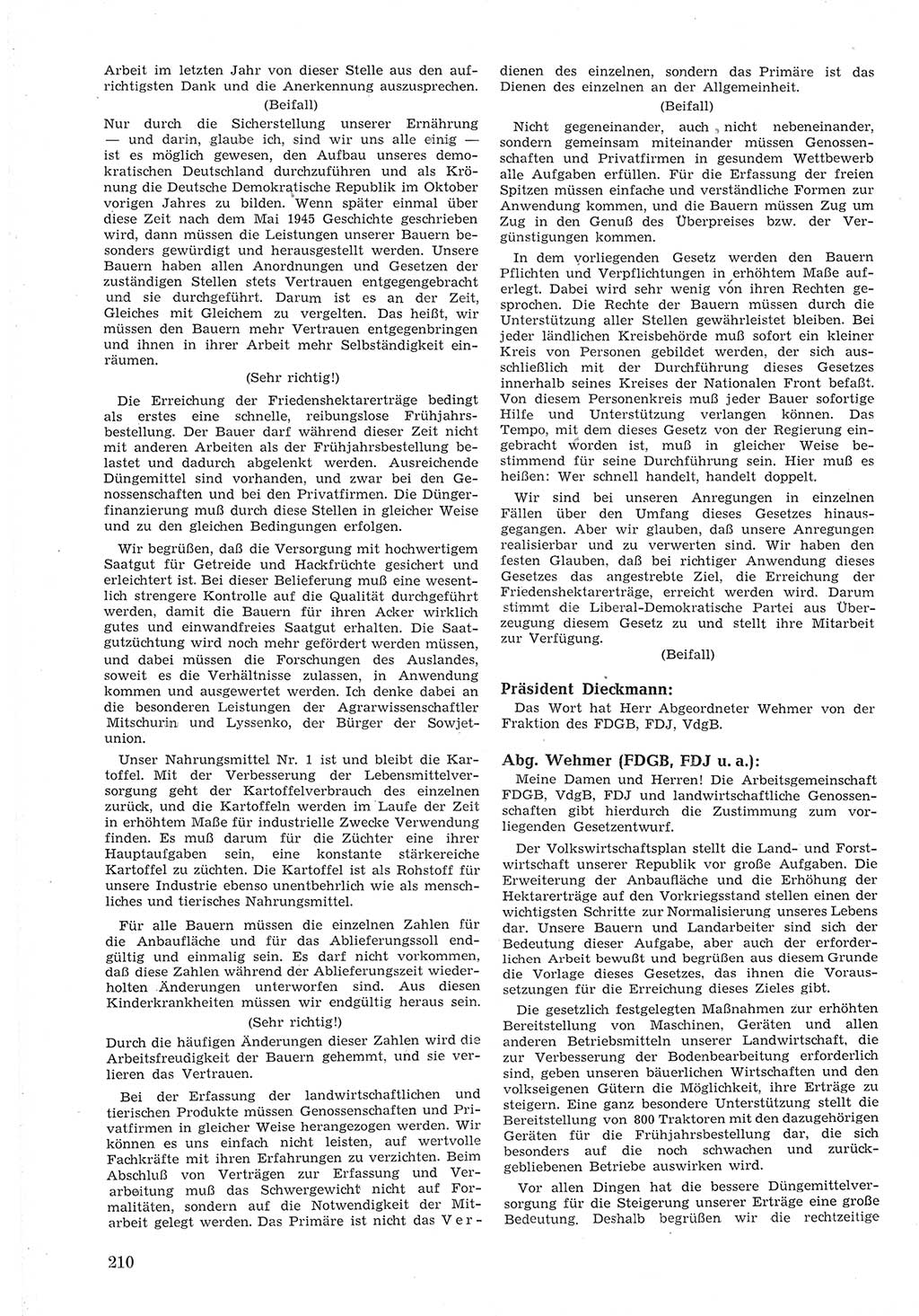 Provisorische Volkskammer (VK) der Deutschen Demokratischen Republik (DDR) 1949-1950, Dokument 222 (Prov. VK DDR 1949-1950, Dok. 222)