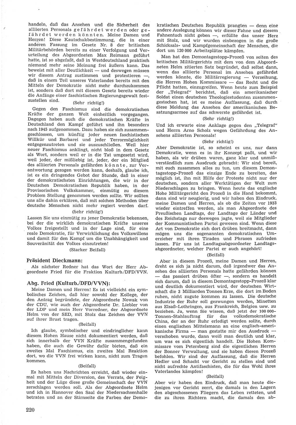 Provisorische Volkskammer (VK) der Deutschen Demokratischen Republik (DDR) 1949-1950, Dokument 234 (Prov. VK DDR 1949-1950, Dok. 234)