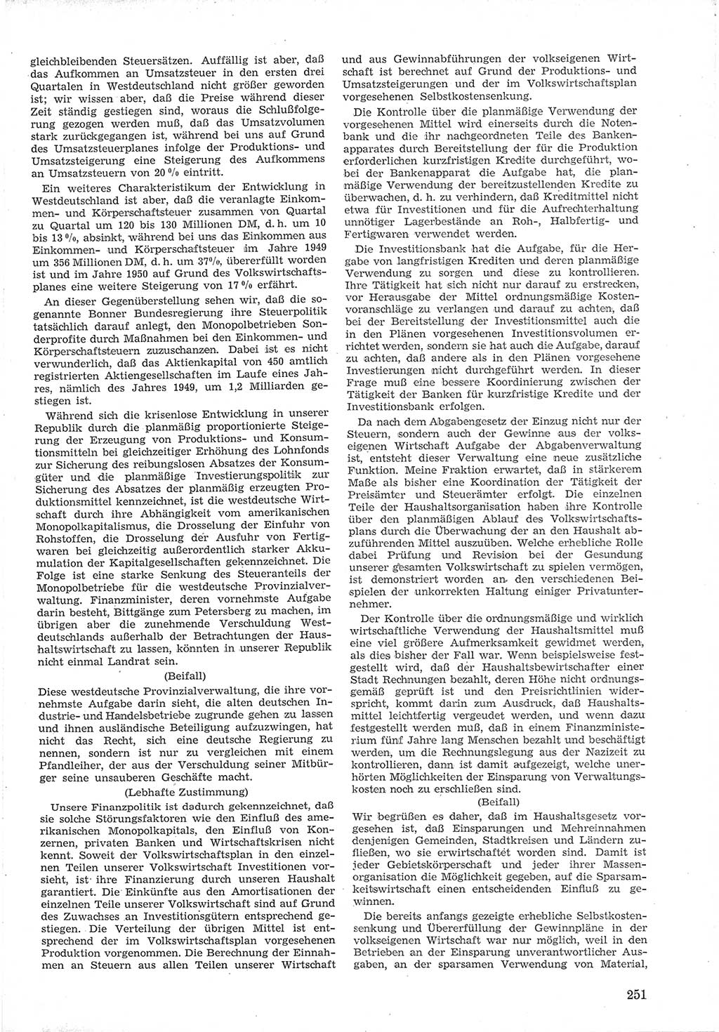 Provisorische Volkskammer (VK) der Deutschen Demokratischen Republik (DDR) 1949-1950, Dokument 265 (Prov. VK DDR 1949-1950, Dok. 265)