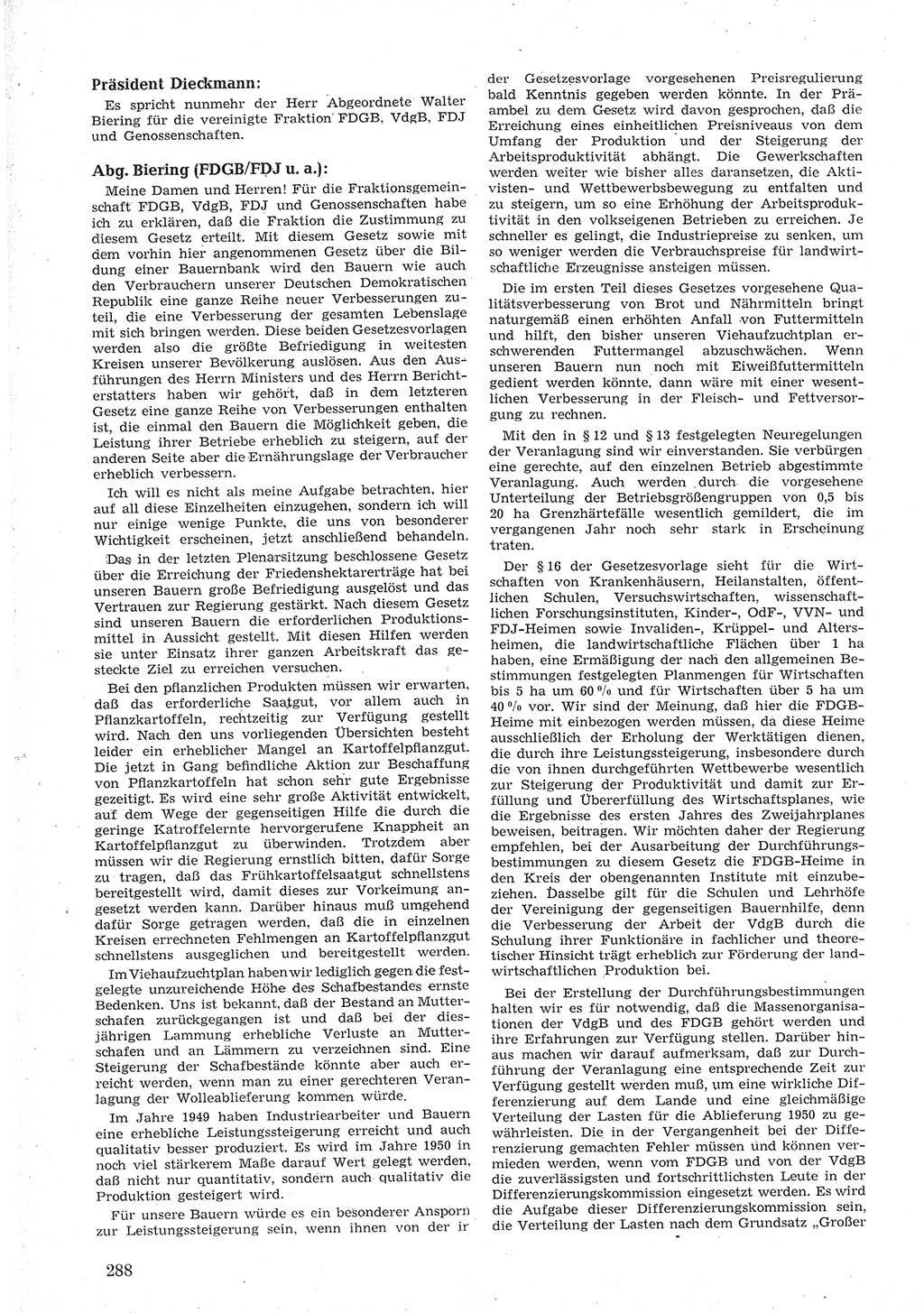 Provisorische Volkskammer (VK) der Deutschen Demokratischen Republik (DDR) 1949-1950, Dokument 302 (Prov. VK DDR 1949-1950, Dok. 302)