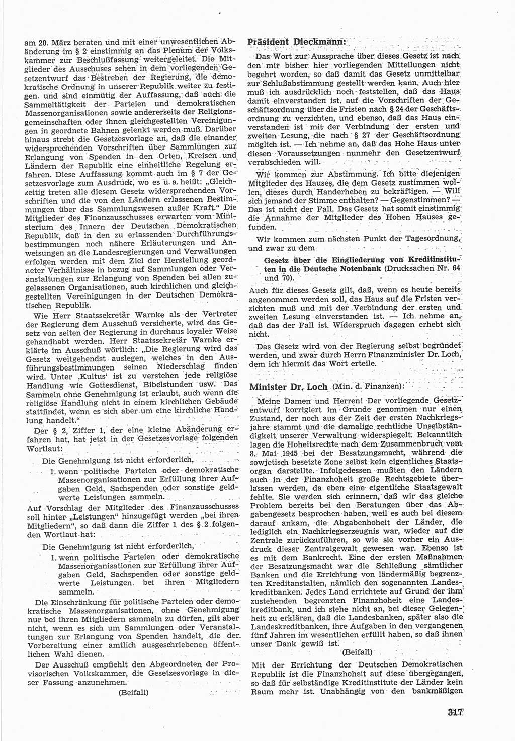 Provisorische Volkskammer (VK) der Deutschen Demokratischen Republik (DDR) 1949-1950, Dokument 331 (Prov. VK DDR 1949-1950, Dok. 331)
