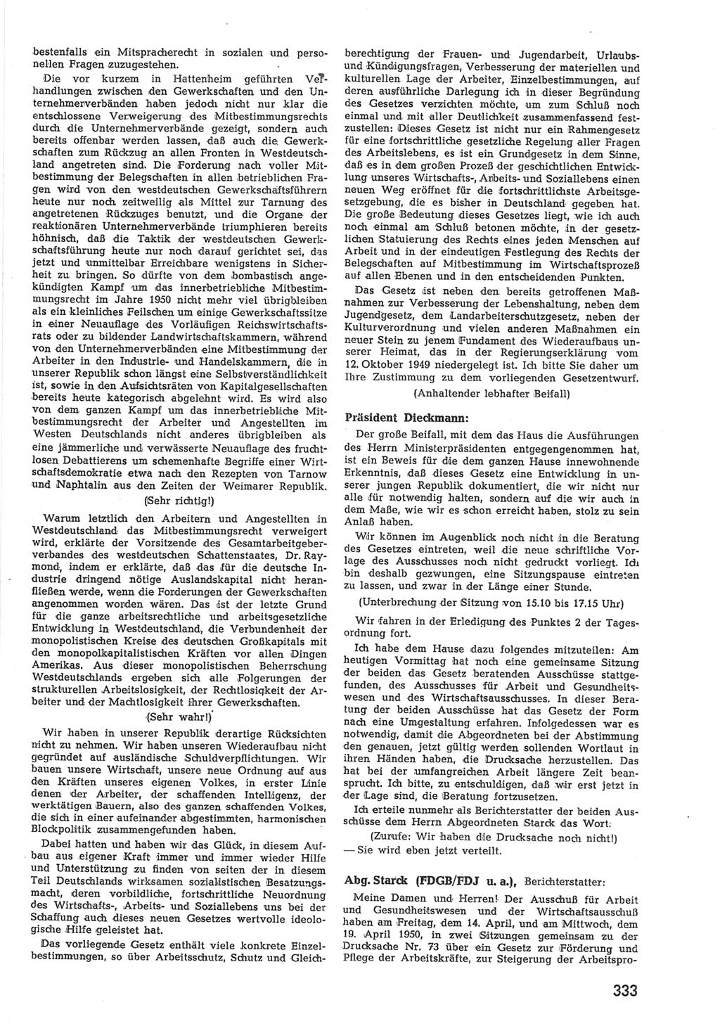 Provisorische Volkskammer (VK) der Deutschen Demokratischen Republik (DDR) 1949-1950, Dokument 347 (Prov. VK DDR 1949-1950, Dok. 347)