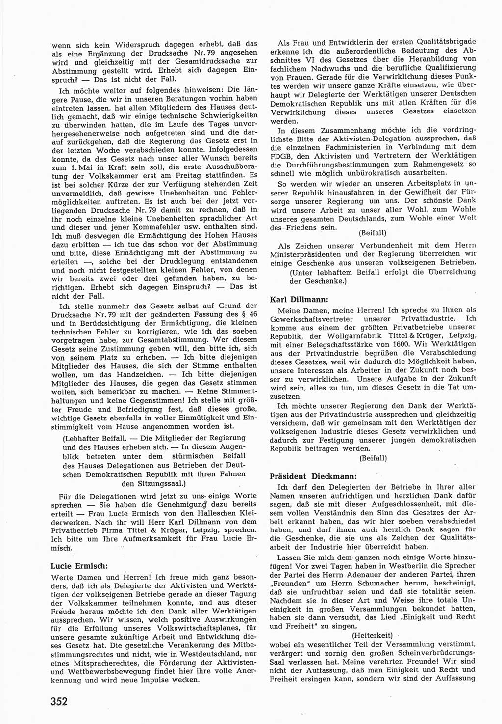 Provisorische Volkskammer (VK) der Deutschen Demokratischen Republik (DDR) 1949-1950, Dokument 366 (Prov. VK DDR 1949-1950, Dok. 366)