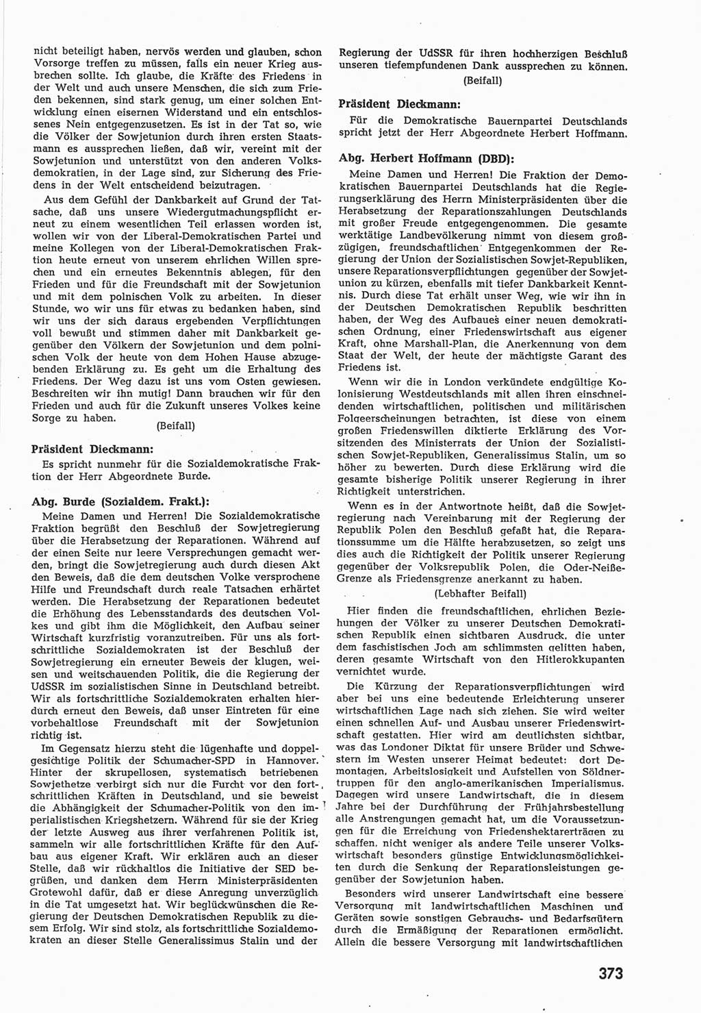 Provisorische Volkskammer (VK) der Deutschen Demokratischen Republik (DDR) 1949-1950, Dokument 391 (Prov. VK DDR 1949-1950, Dok. 391)