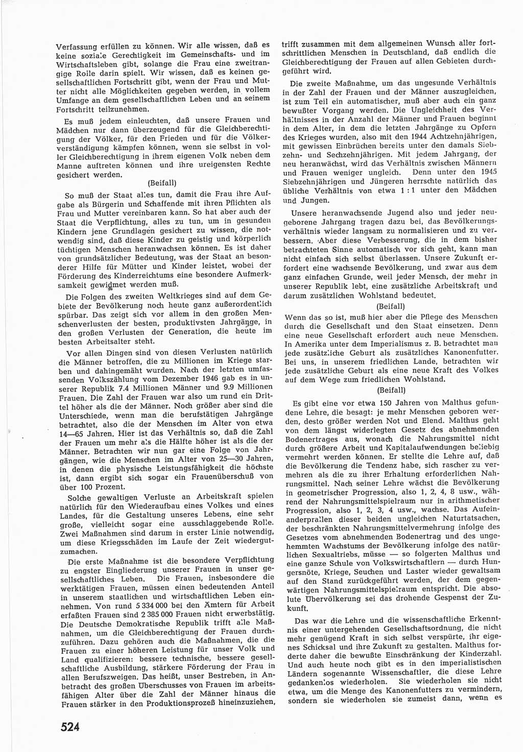 Provisorische Volkskammer (VK) der Deutschen Demokratischen Republik (DDR) 1949-1950, Dokument 542 (Prov. VK DDR 1949-1950, Dok. 542)
