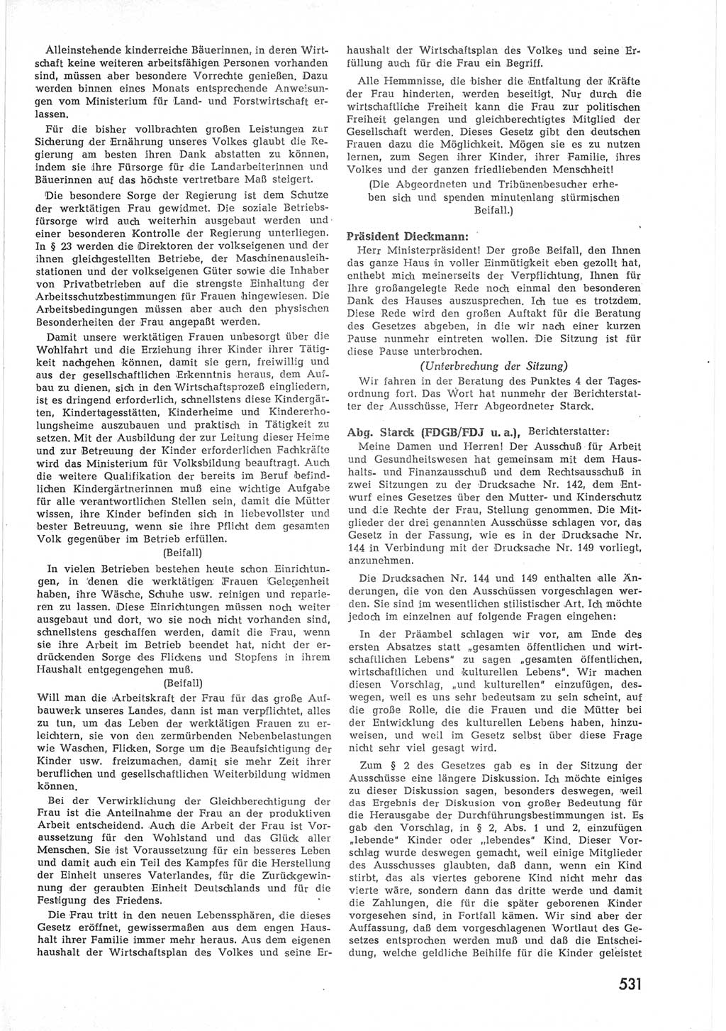 Provisorische Volkskammer (VK) der Deutschen Demokratischen Republik (DDR) 1949-1950, Dokument 549 (Prov. VK DDR 1949-1950, Dok. 549)