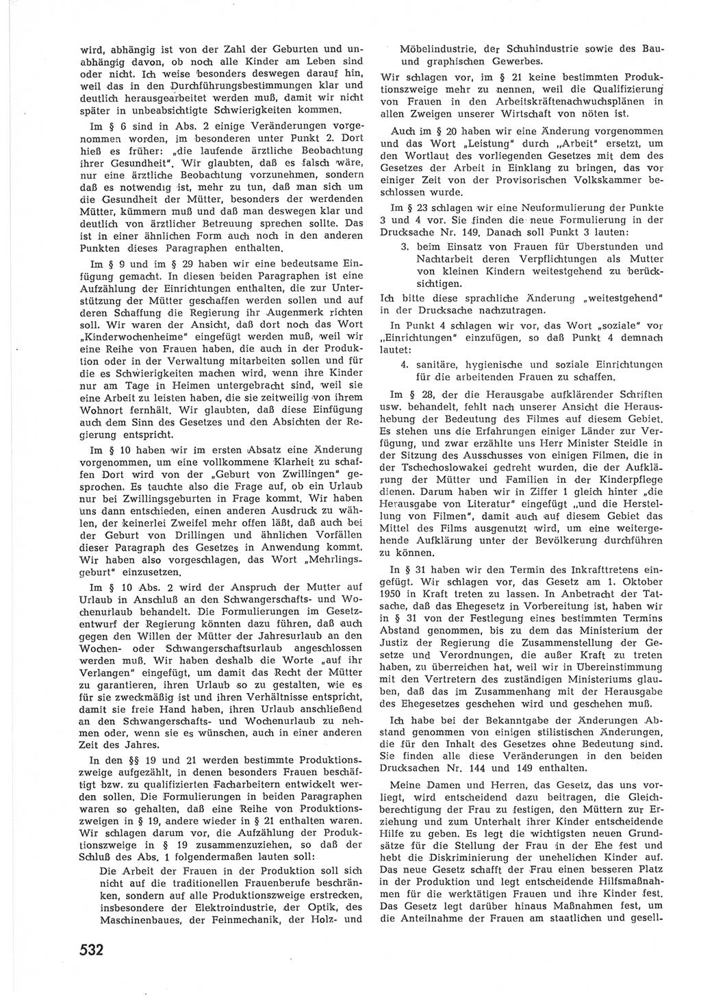 Provisorische Volkskammer (VK) der Deutschen Demokratischen Republik (DDR) 1949-1950, Dokument 550 (Prov. VK DDR 1949-1950, Dok. 550)