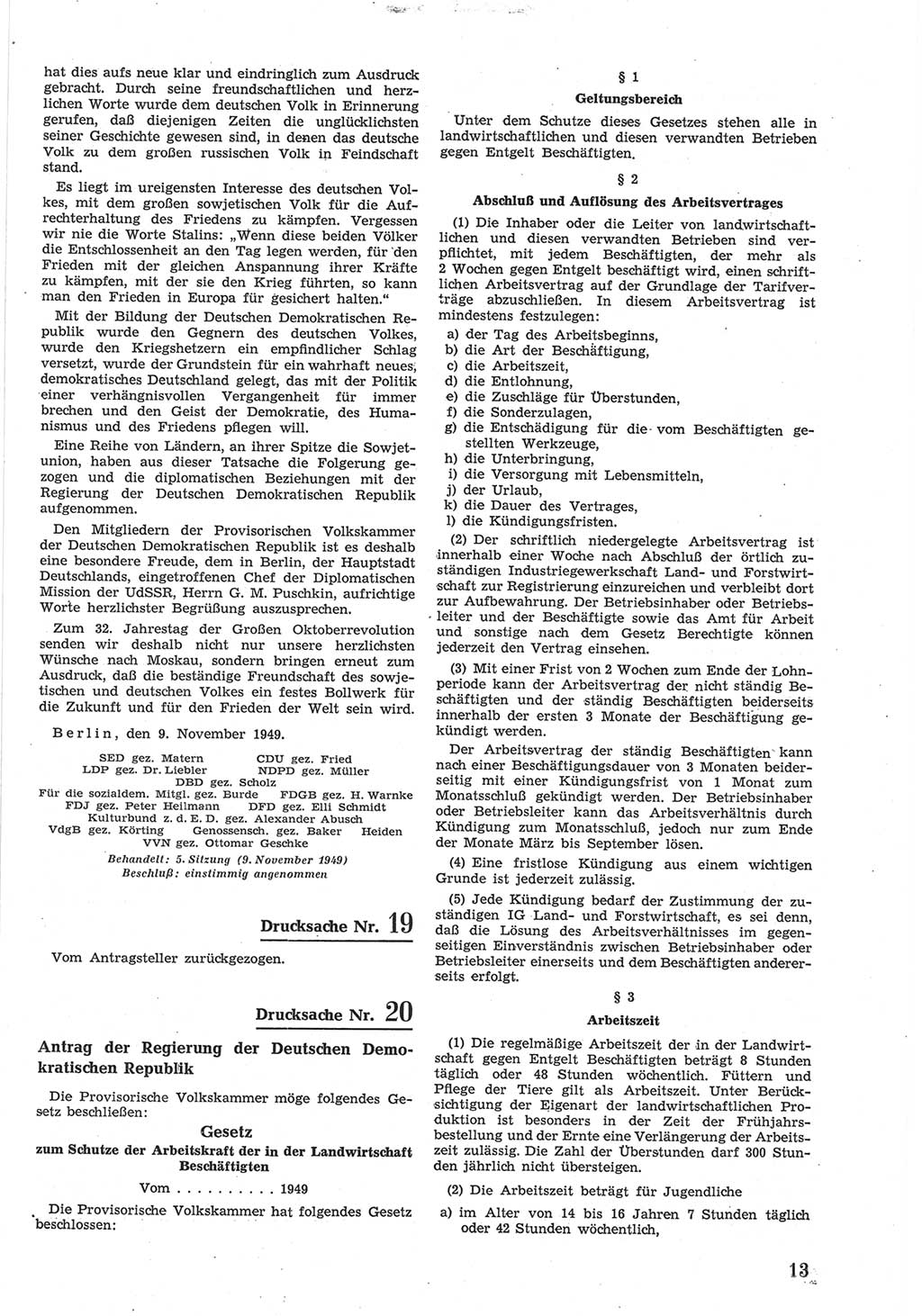 Provisorische Volkskammer (VK) der Deutschen Demokratischen Republik (DDR) 1949-1950, Dokument 581 (Prov. VK DDR 1949-1950, Dok. 581)