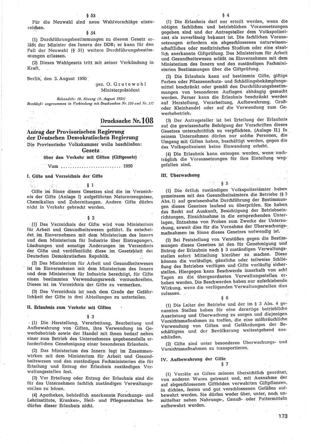 Provisorische Volkskammer (VK) der Deutschen Demokratischen Republik (DDR) 1949-1950, Dokument 775 (Prov. VK DDR 1949-1950, Dok. 775)