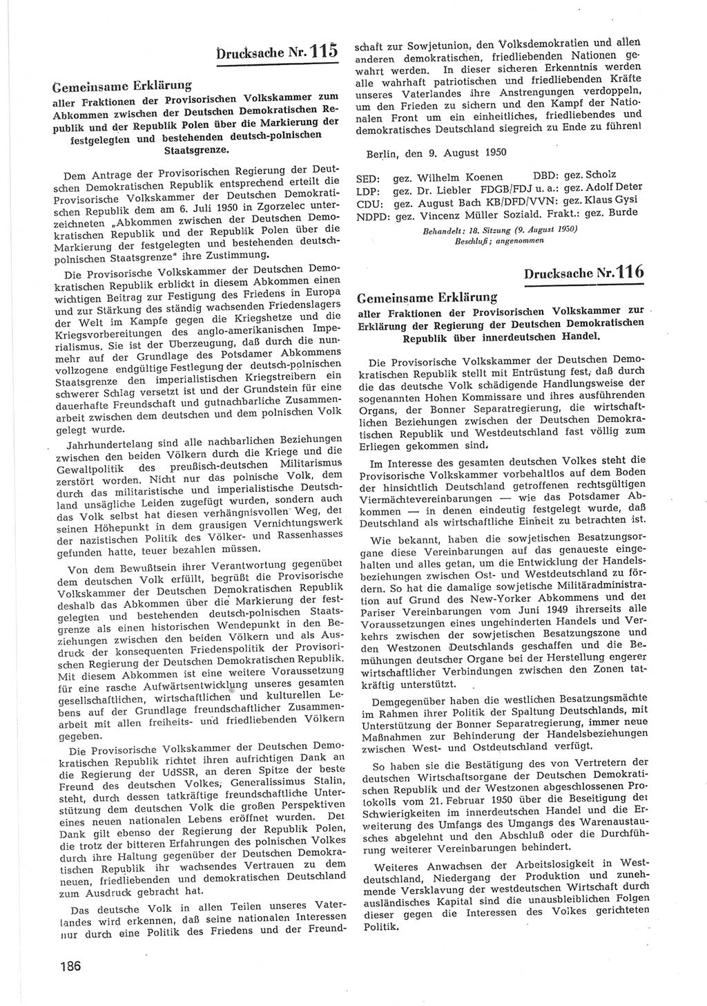 Provisorische Volkskammer (VK) der Deutschen Demokratischen Republik (DDR) 1949-1950, Dokument 788 (Prov. VK DDR 1949-1950, Dok. 788)