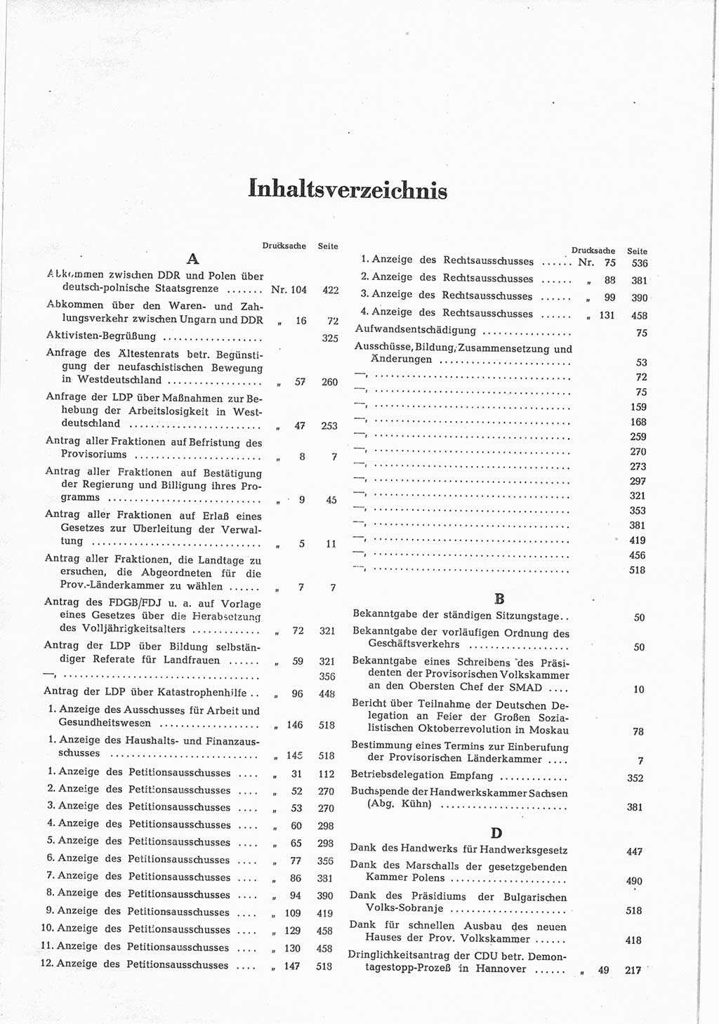 Provisorische Volkskammer (VK) der Deutschen Demokratischen Republik (DDR) 1949-1950, Dokument 847 (Prov. VK DDR 1949-1950, Dok. 847)