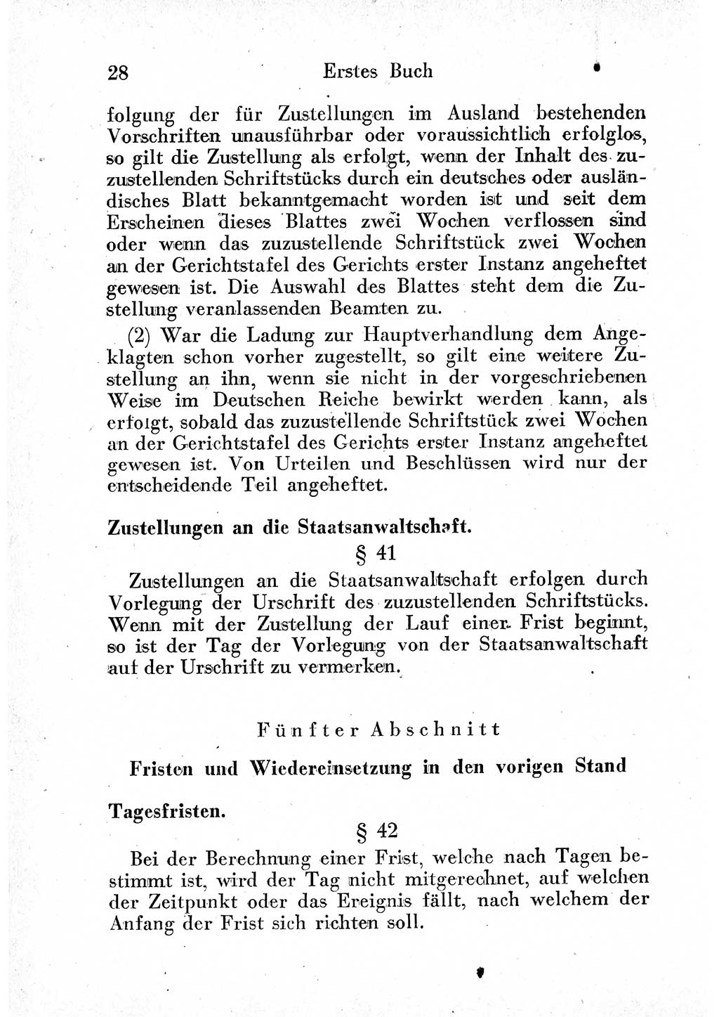 Strafprozeßordnung (StPO), Gerichtsverfassungsgesetz (GVG) und zahlreiche Nebengesetze der sowjetischen Besatzungszone (SBZ) in Deutschland 1949, Seite 28 (StPO GVG Ges. SBZ Dtl. 1949, S. 28)