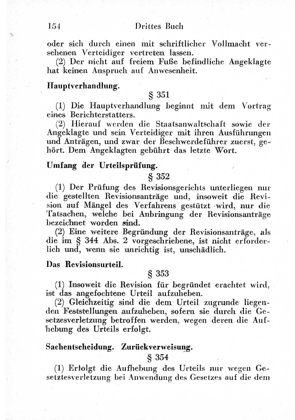 Strafprozeßordnung (StPO), Gerichtsverfassungsgesetz (GVG) und zahlreiche Nebengesetze der sowjetischen Besatzungszone (SBZ) in Deutschland 1949, Seite 154 (StPO GVG Ges. SBZ Dtl. 1949, S. 154)