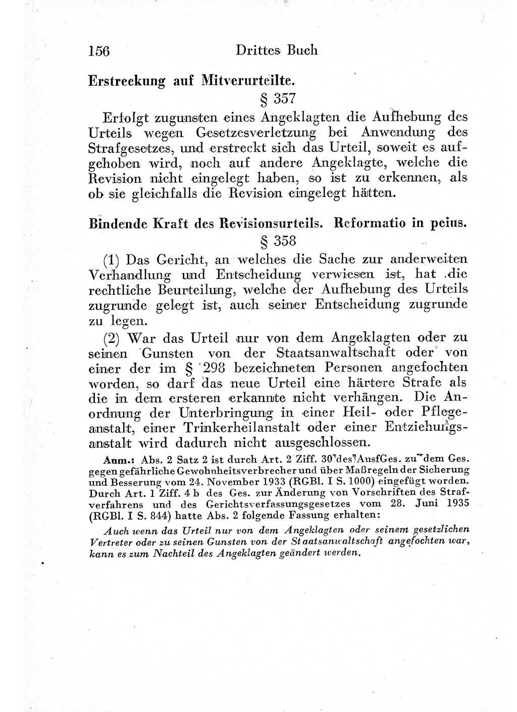 Strafprozeßordnung (StPO), Gerichtsverfassungsgesetz (GVG) und zahlreiche Nebengesetze der sowjetischen Besatzungszone (SBZ) in Deutschland 1949, Seite 156 (StPO GVG Ges. SBZ Dtl. 1949, S. 156)