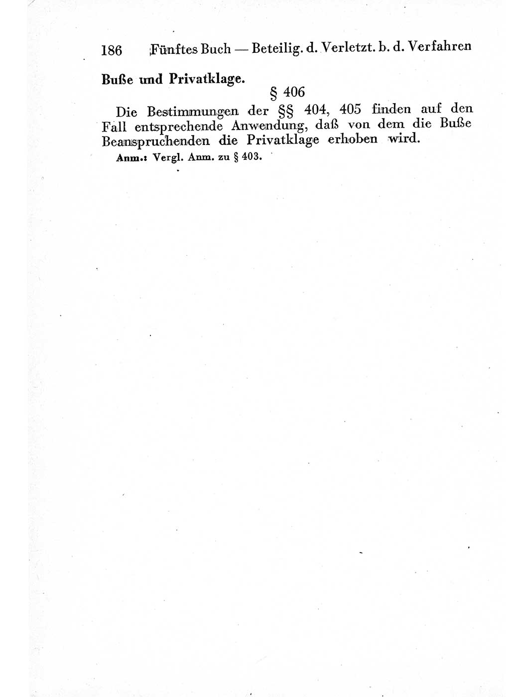 Strafprozeßordnung (StPO), Gerichtsverfassungsgesetz (GVG) und zahlreiche Nebengesetze der sowjetischen Besatzungszone (SBZ) in Deutschland 1949, Seite 186 (StPO GVG Ges. SBZ Dtl. 1949, S. 186)
