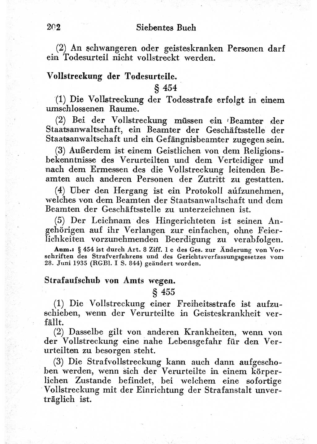 Strafprozeßordnung (StPO), Gerichtsverfassungsgesetz (GVG) und zahlreiche Nebengesetze der sowjetischen Besatzungszone (SBZ) in Deutschland 1949, Seite 202 (StPO GVG Ges. SBZ Dtl. 1949, S. 202)