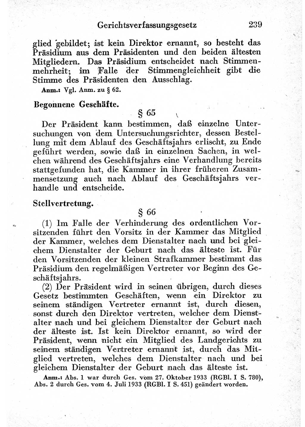 Strafprozeßordnung (StPO), Gerichtsverfassungsgesetz (GVG) und zahlreiche Nebengesetze der sowjetischen Besatzungszone (SBZ) in Deutschland 1949, Seite 239 (StPO GVG Ges. SBZ Dtl. 1949, S. 239)