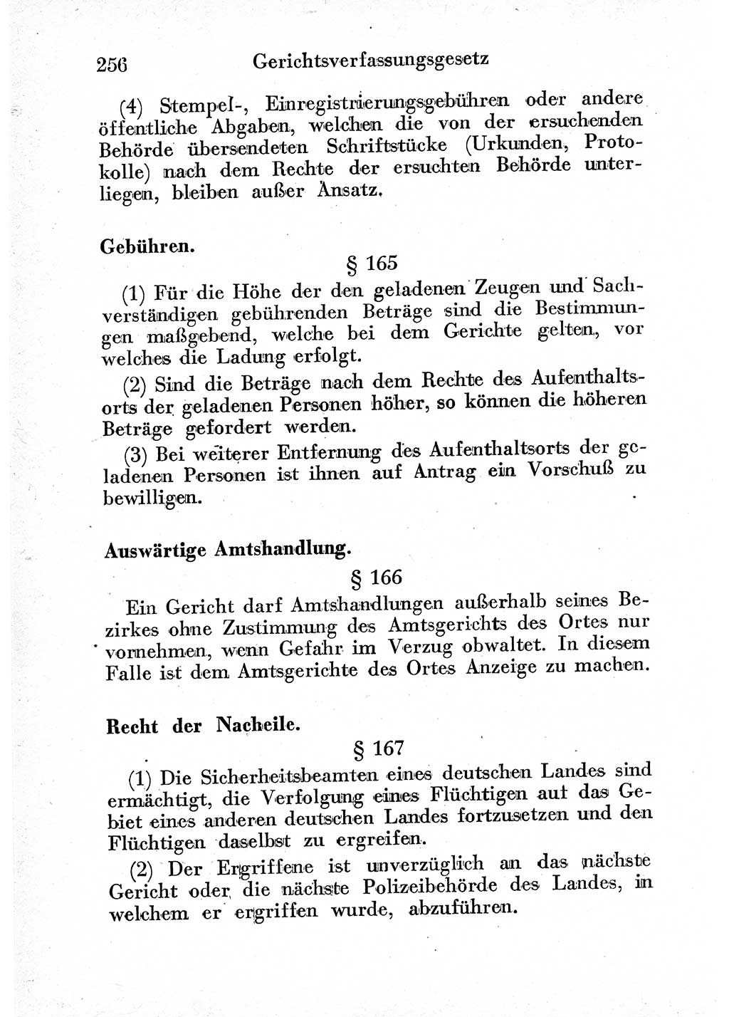 Strafprozeßordnung (StPO), Gerichtsverfassungsgesetz (GVG) und zahlreiche Nebengesetze der sowjetischen Besatzungszone (SBZ) in Deutschland 1949, Seite 256 (StPO GVG Ges. SBZ Dtl. 1949, S. 256)