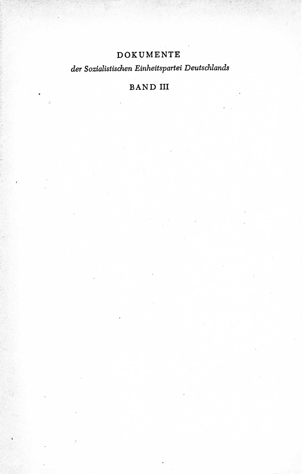 Dokumente der Sozialistischen Einheitspartei Deutschlands (SED) [Deutsche Demokratische Republik (DDR)] 1950-1952, Seite 1 (Dok. SED DDR 1950-1952, S. 1)