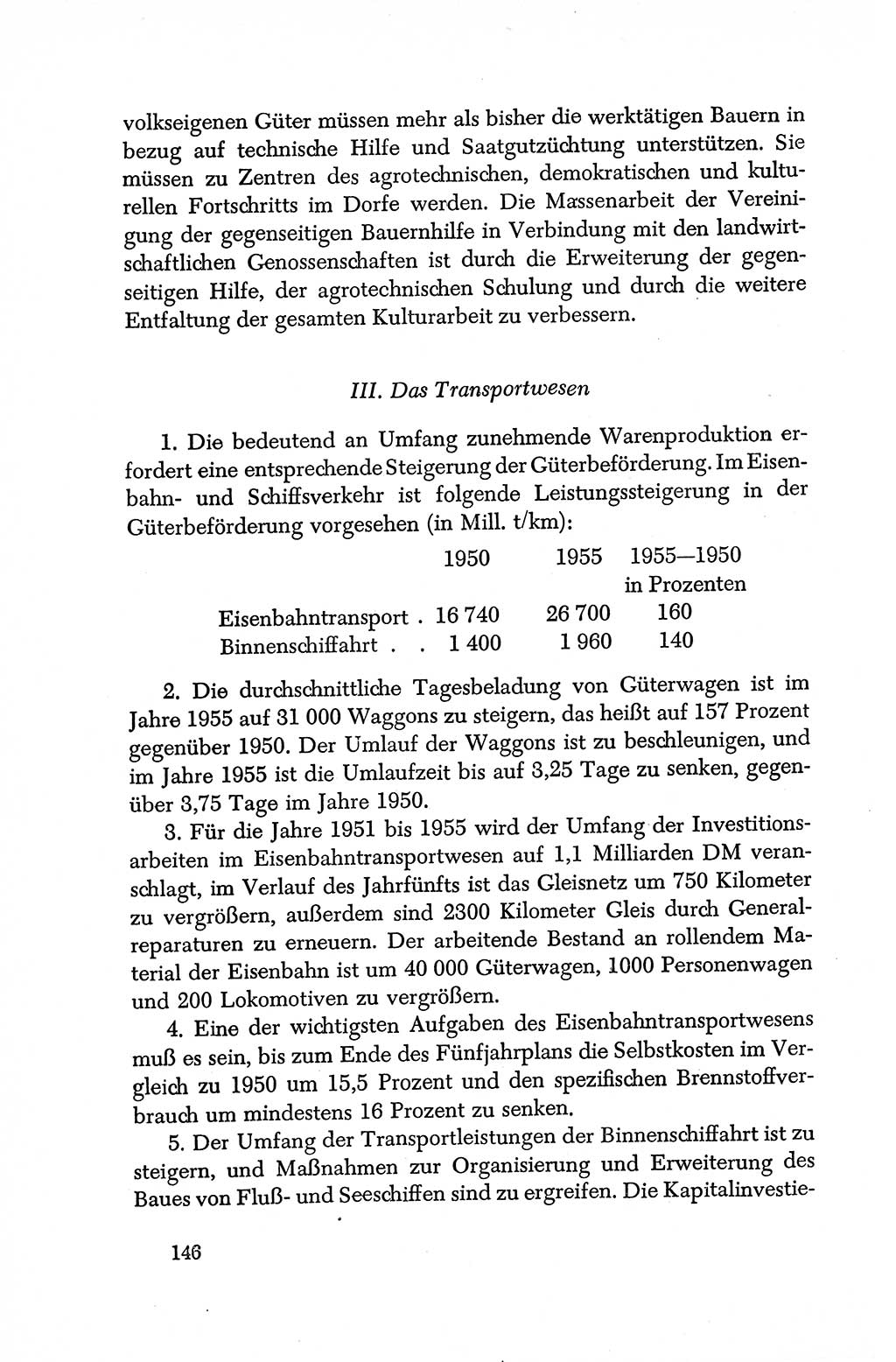 Dokumente der Sozialistischen Einheitspartei Deutschlands (SED) [Deutsche Demokratische Republik (DDR)] 1950-1952, Seite 146 (Dok. SED DDR 1950-1952, S. 146)
