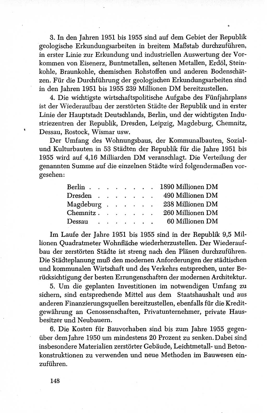 Dokumente der Sozialistischen Einheitspartei Deutschlands (SED) [Deutsche Demokratische Republik (DDR)] 1950-1952, Seite 148 (Dok. SED DDR 1950-1952, S. 148)