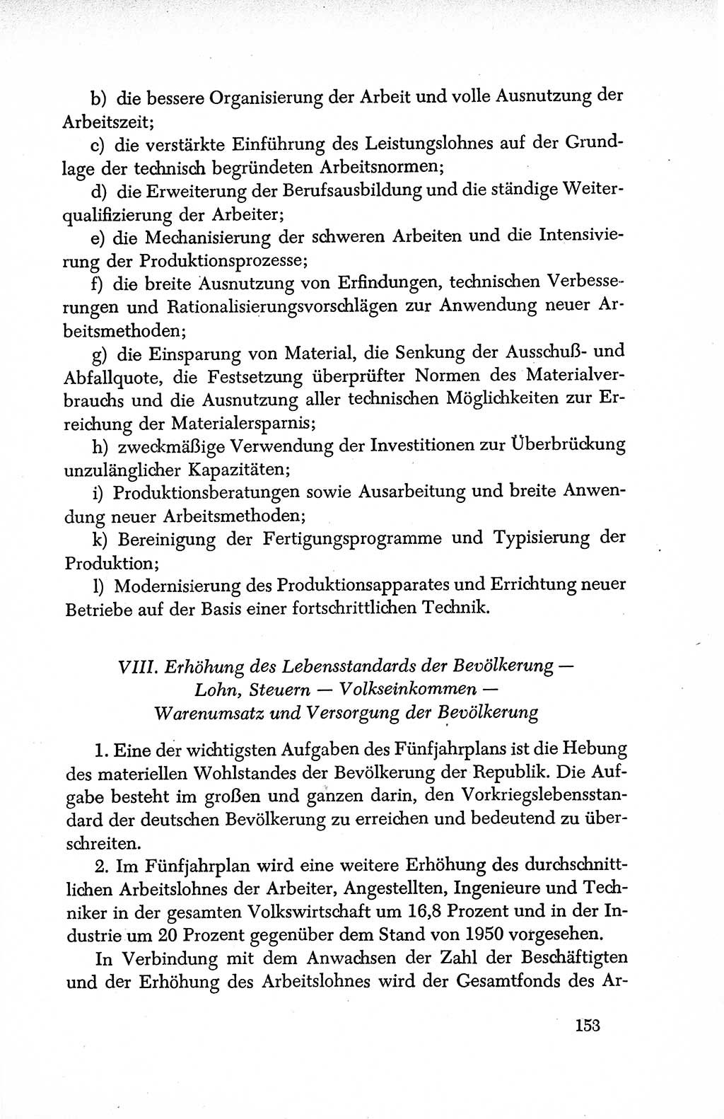 Dokumente der Sozialistischen Einheitspartei Deutschlands (SED) [Deutsche Demokratische Republik (DDR)] 1950-1952, Seite 153 (Dok. SED DDR 1950-1952, S. 153)