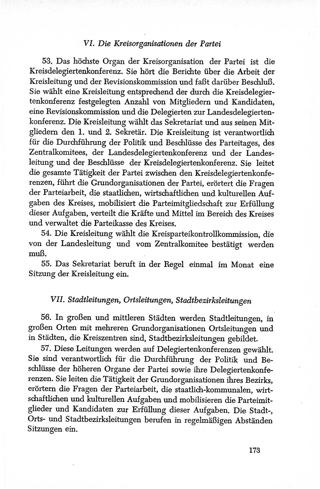 Dokumente der Sozialistischen Einheitspartei Deutschlands (SED) [Deutsche Demokratische Republik (DDR)] 1950-1952, Seite 173 (Dok. SED DDR 1950-1952, S. 173)