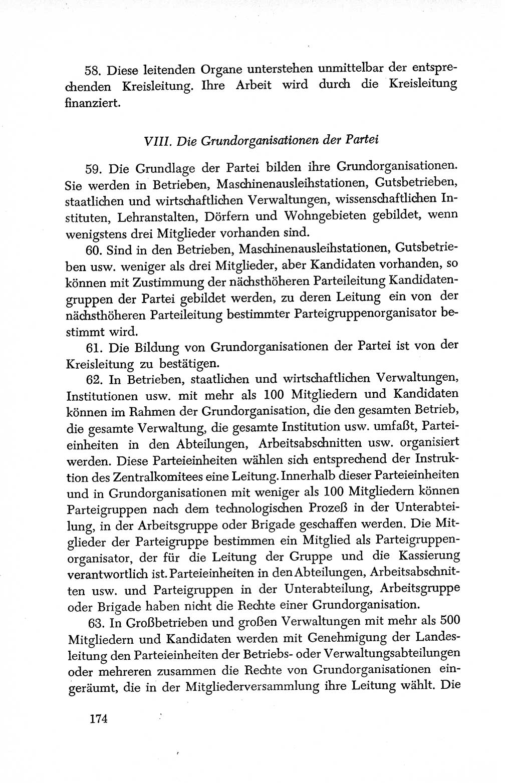 Dokumente der Sozialistischen Einheitspartei Deutschlands (SED) [Deutsche Demokratische Republik (DDR)] 1950-1952, Seite 174 (Dok. SED DDR 1950-1952, S. 174)
