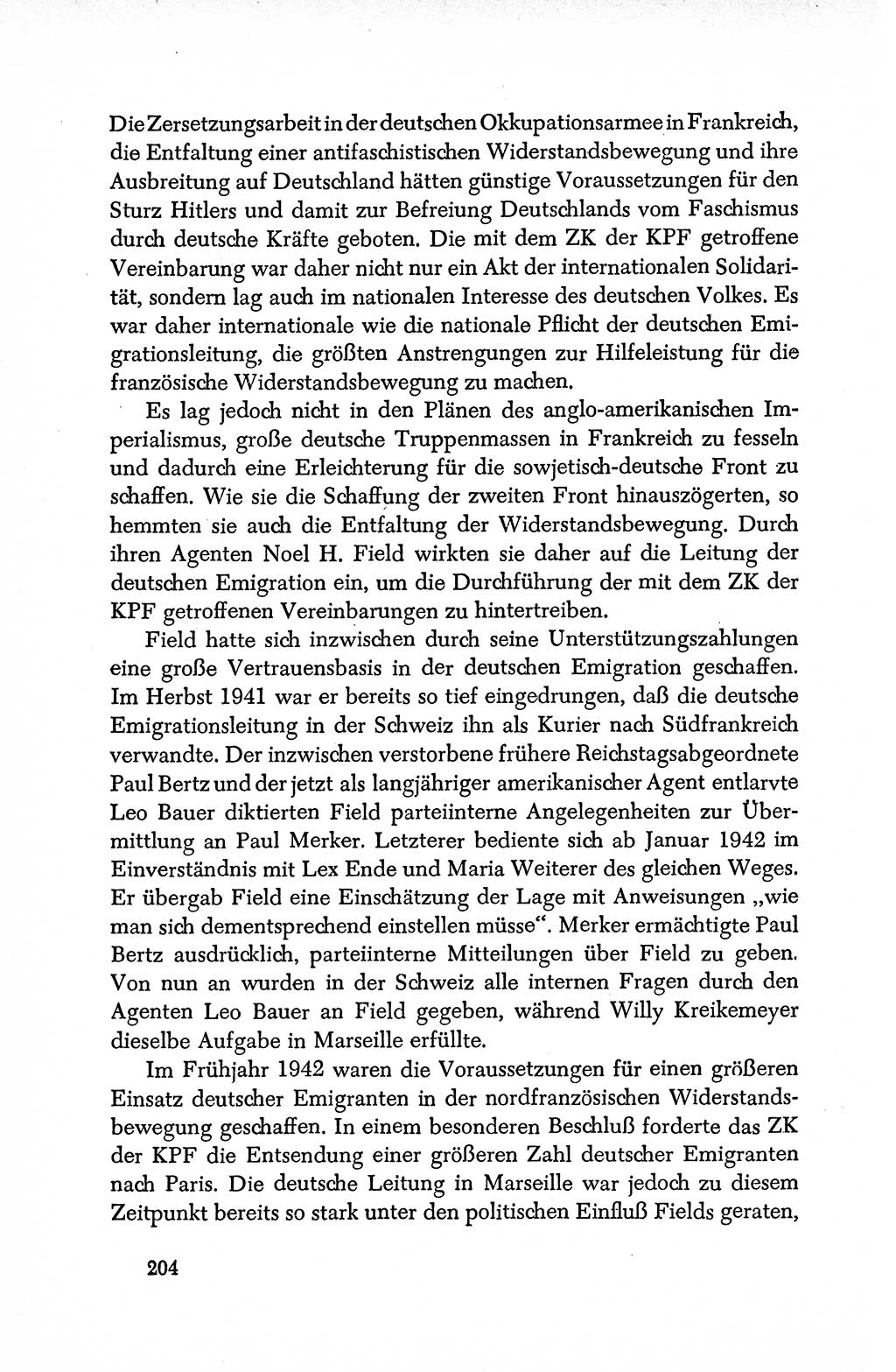 Dokumente der Sozialistischen Einheitspartei Deutschlands (SED) [Deutsche Demokratische Republik (DDR)] 1950-1952, Seite 204 (Dok. SED DDR 1950-1952, S. 204)