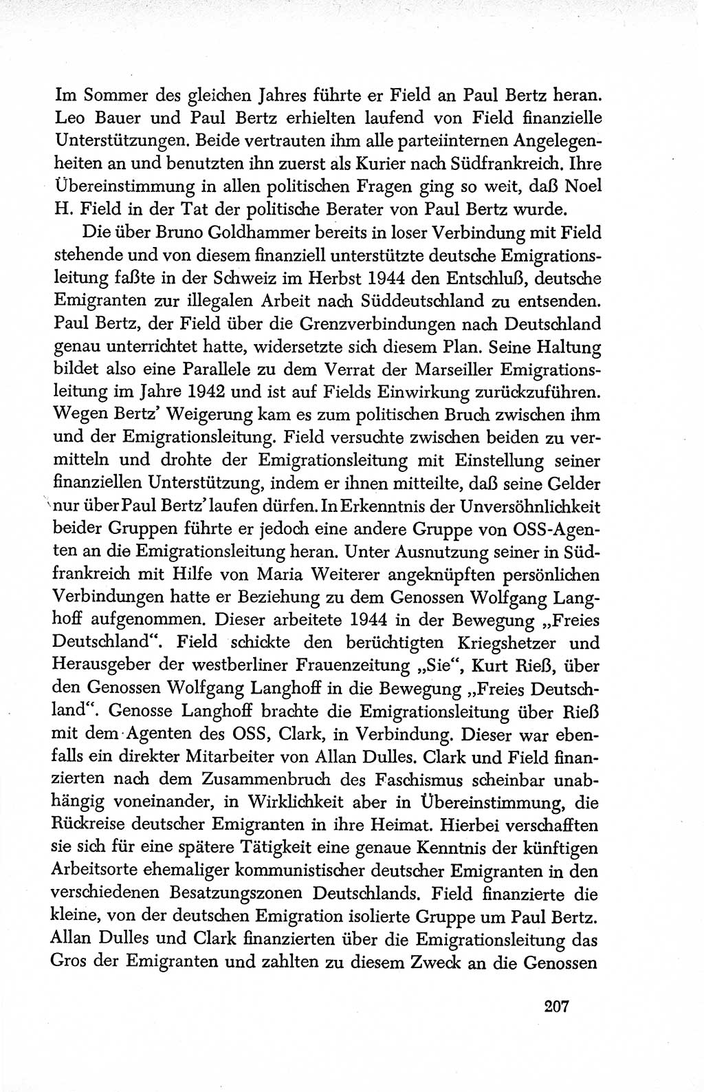 Dokumente der Sozialistischen Einheitspartei Deutschlands (SED) [Deutsche Demokratische Republik (DDR)] 1950-1952, Seite 207 (Dok. SED DDR 1950-1952, S. 207)