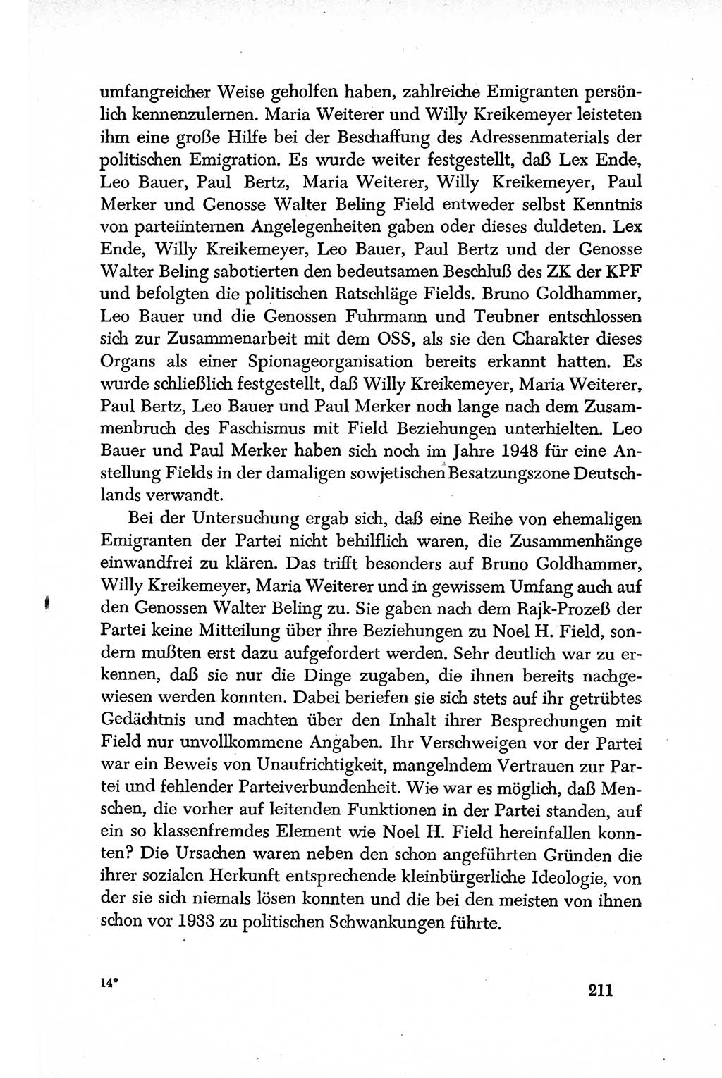 Dokumente der Sozialistischen Einheitspartei Deutschlands (SED) [Deutsche Demokratische Republik (DDR)] 1950-1952, Seite 211 (Dok. SED DDR 1950-1952, S. 211)