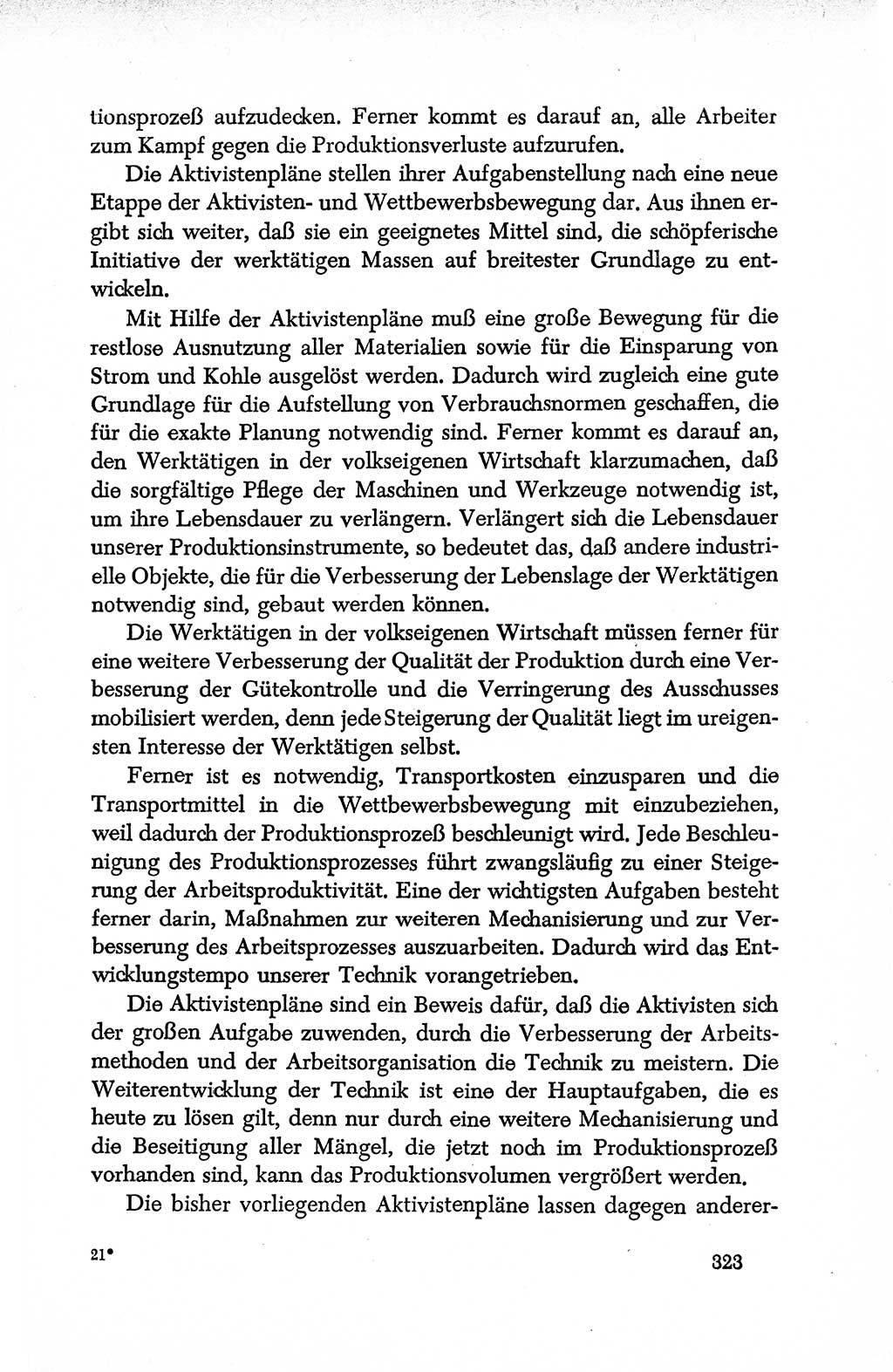 Dokumente der Sozialistischen Einheitspartei Deutschlands (SED) [Deutsche Demokratische Republik (DDR)] 1950-1952, Seite 323 (Dok. SED DDR 1950-1952, S. 323)