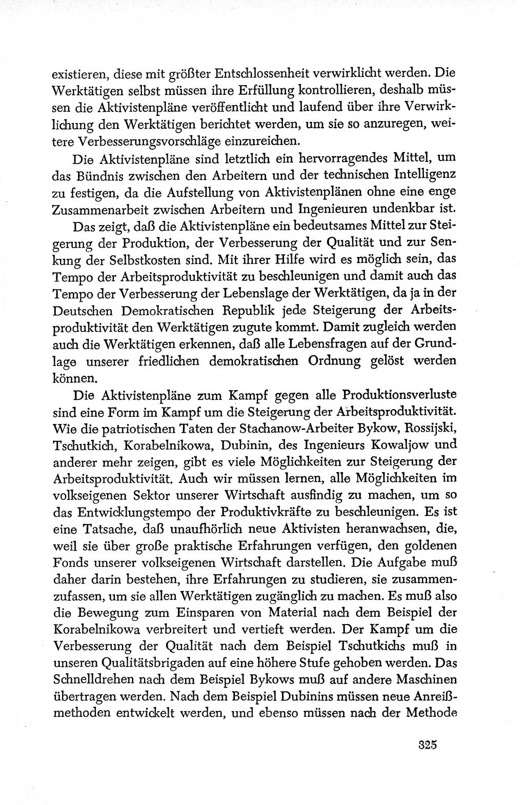 Dokumente der Sozialistischen Einheitspartei Deutschlands (SED) [Deutsche Demokratische Republik (DDR)] 1950-1952, Seite 325 (Dok. SED DDR 1950-1952, S. 325)