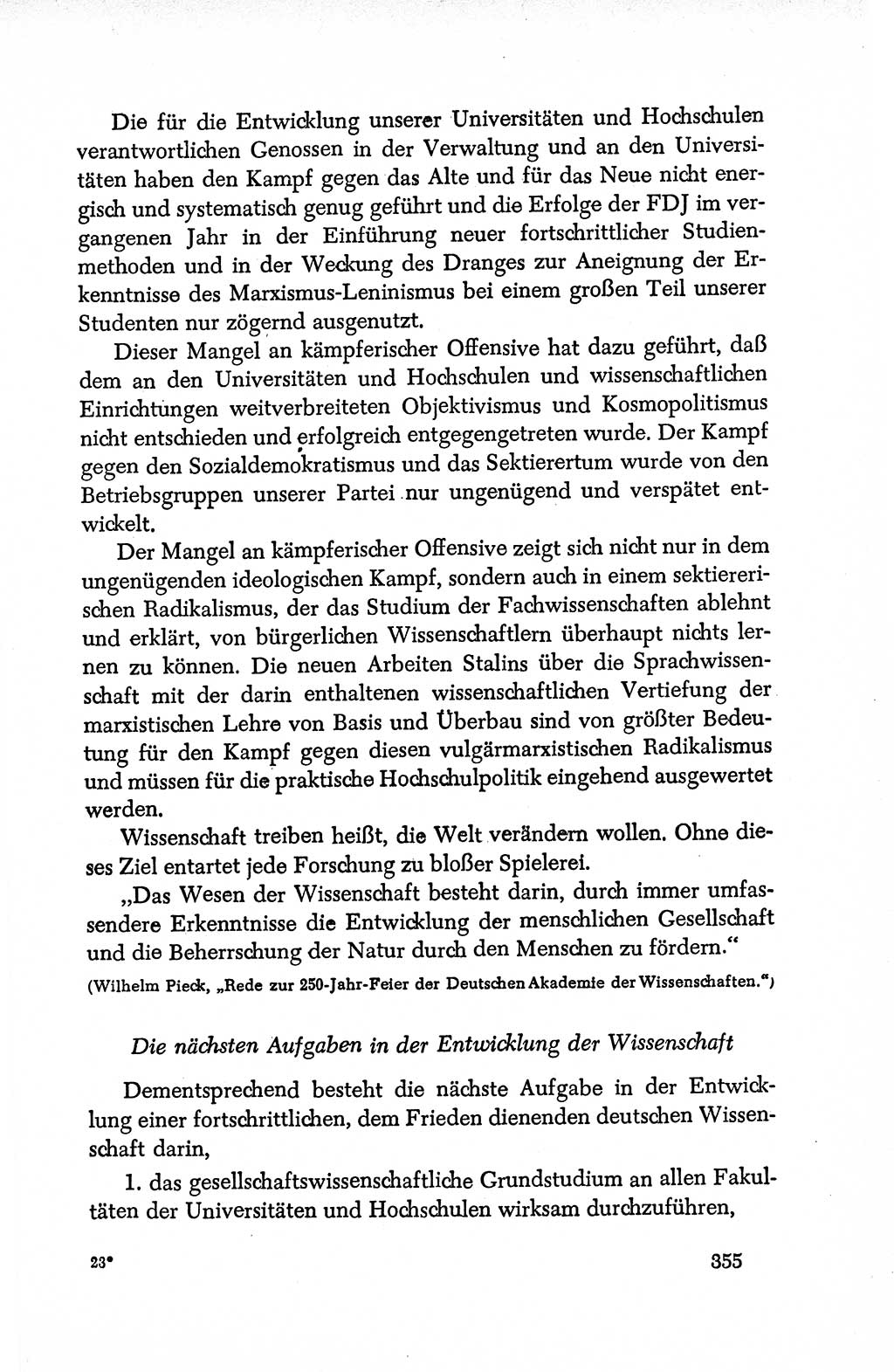 Dokumente der Sozialistischen Einheitspartei Deutschlands (SED) [Deutsche Demokratische Republik (DDR)] 1950-1952, Seite 355 (Dok. SED DDR 1950-1952, S. 355)