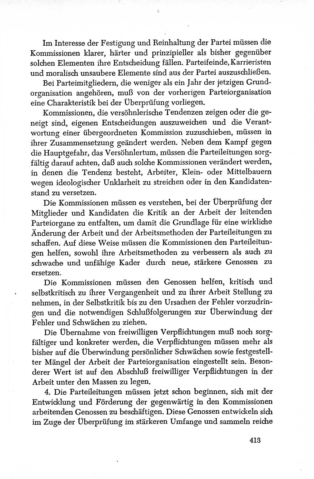 Dokumente der Sozialistischen Einheitspartei Deutschlands (SED) [Deutsche Demokratische Republik (DDR)] 1950-1952, Seite 413 (Dok. SED DDR 1950-1952, S. 413)