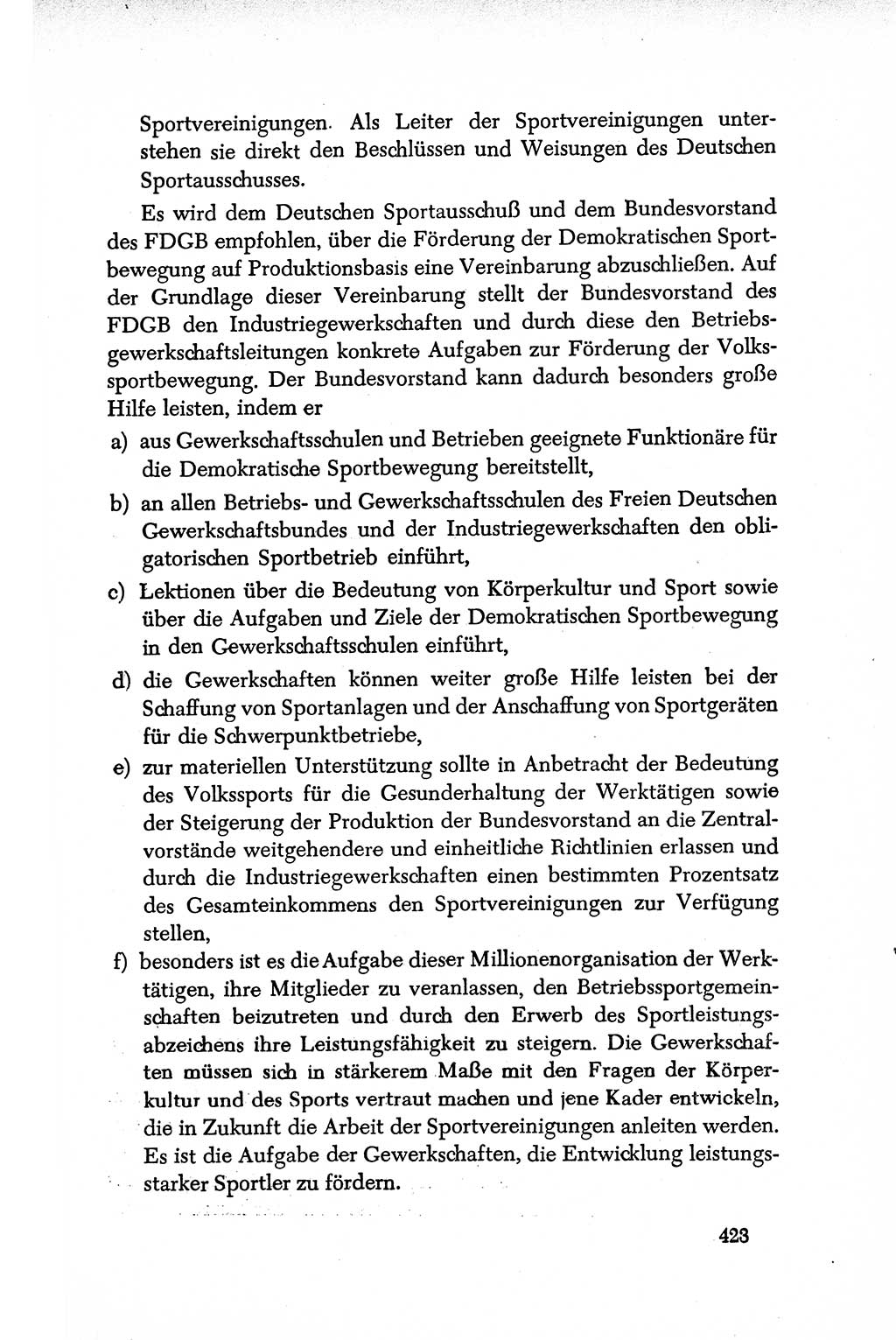 Dokumente der Sozialistischen Einheitspartei Deutschlands (SED) [Deutsche Demokratische Republik (DDR)] 1950-1952, Seite 423 (Dok. SED DDR 1950-1952, S. 423)