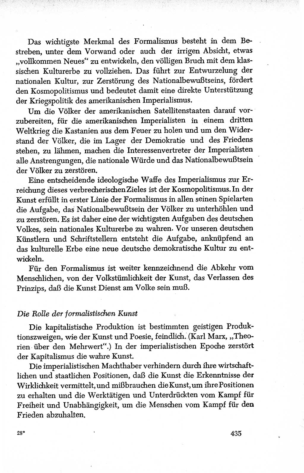 Dokumente der Sozialistischen Einheitspartei Deutschlands (SED) [Deutsche Demokratische Republik (DDR)] 1950-1952, Seite 435 (Dok. SED DDR 1950-1952, S. 435)