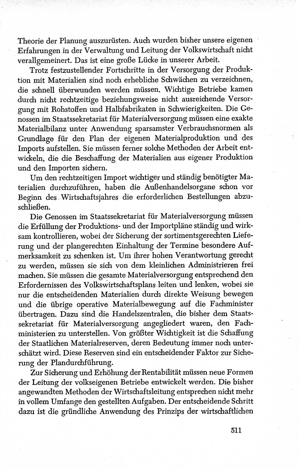 Dokumente der Sozialistischen Einheitspartei Deutschlands (SED) [Deutsche Demokratische Republik (DDR)] 1950-1952, Seite 511 (Dok. SED DDR 1950-1952, S. 511)