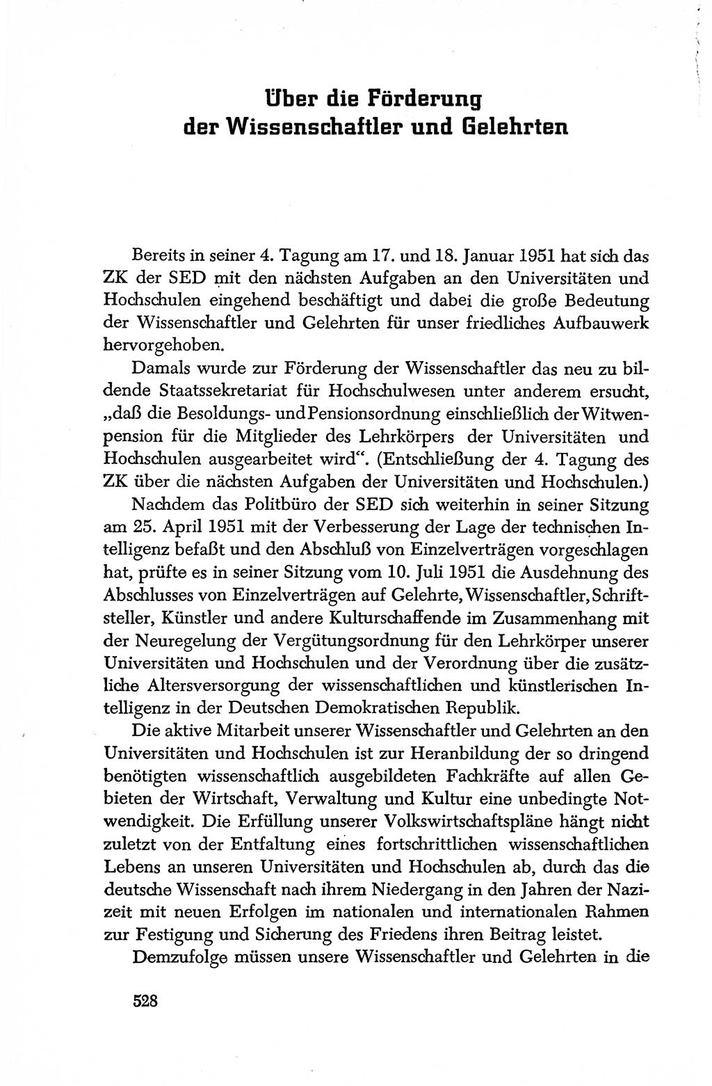 Dokumente der Sozialistischen Einheitspartei Deutschlands (SED) [Deutsche Demokratische Republik (DDR)] 1950-1952, Seite 528 (Dok. SED DDR 1950-1952, S. 528)