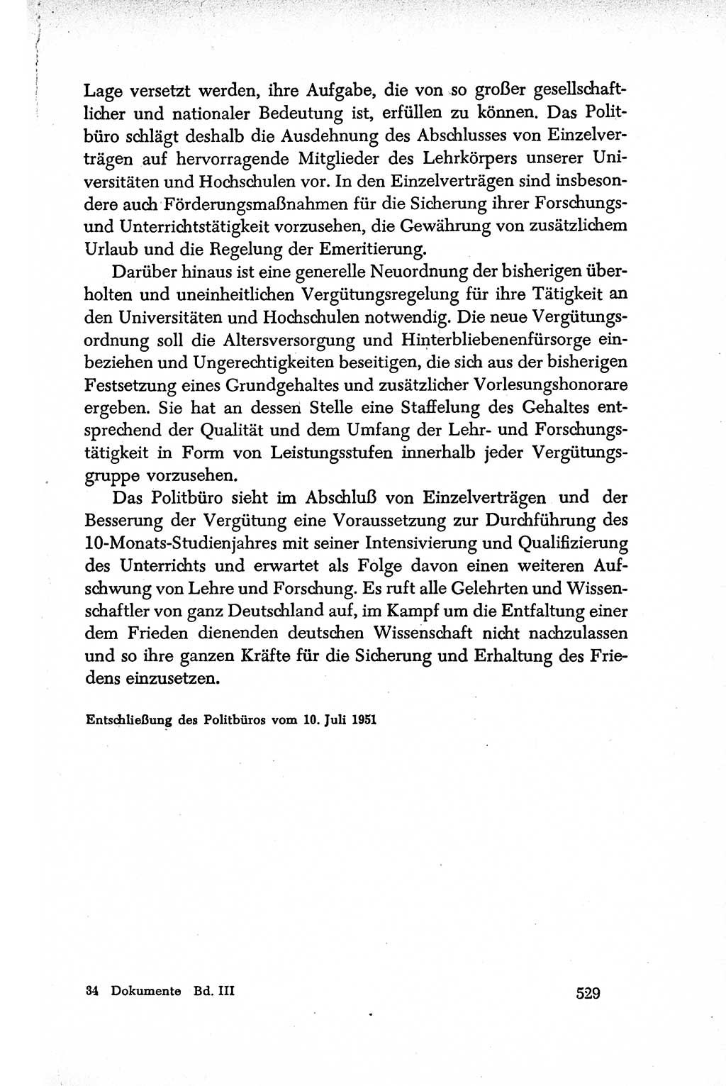 Dokumente der Sozialistischen Einheitspartei Deutschlands (SED) [Deutsche Demokratische Republik (DDR)] 1950-1952, Seite 529 (Dok. SED DDR 1950-1952, S. 529)