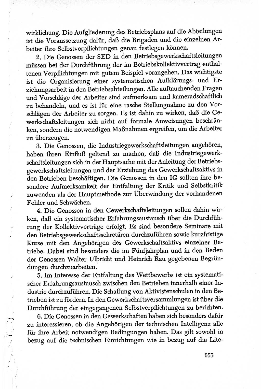 Dokumente der Sozialistischen Einheitspartei Deutschlands (SED) [Deutsche Demokratische Republik (DDR)] 1950-1952, Seite 655 (Dok. SED DDR 1950-1952, S. 655)