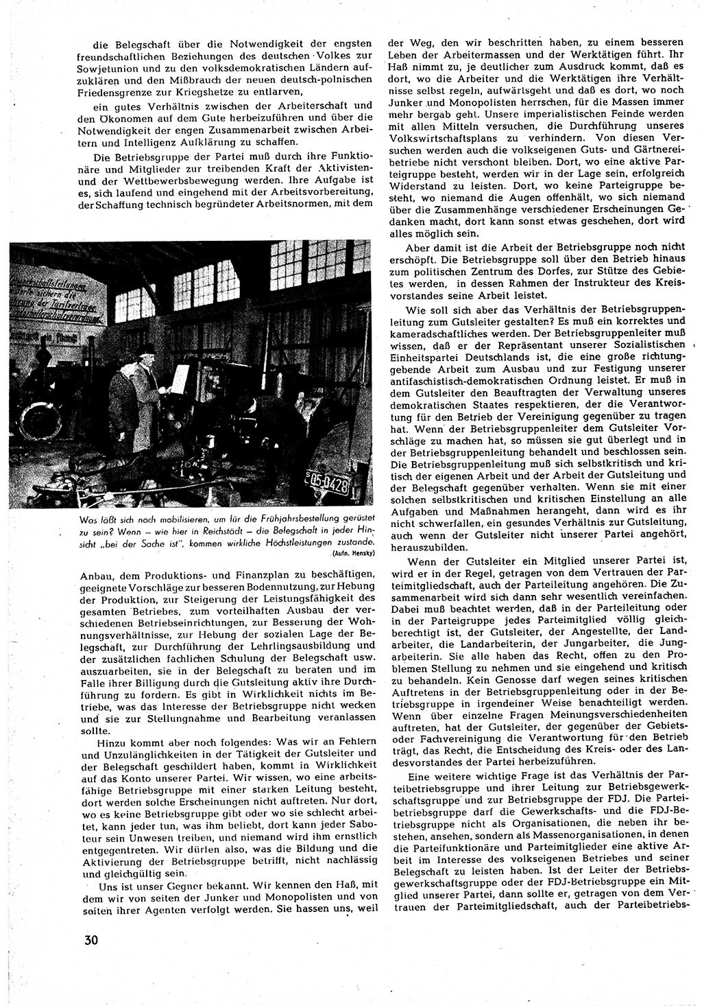 Neuer Weg (NW), Halbmonatsschrift für aktuelle Fragen der Arbeiterbewegung [Zentralkomitee (ZK) Sozialistische Einheitspartei Deutschlands (SED)], 5. Jahrgang [Deutsche Demokratische Republik (DDR)] 1950, Heft 2/30 (NW ZK SED DDR 1950, H. 2/30)