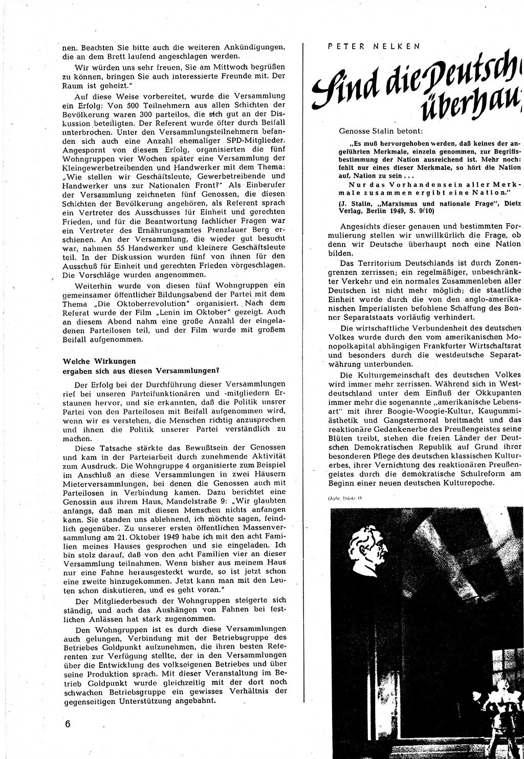 Neuer Weg (NW), Halbmonatsschrift für aktuelle Fragen der Arbeiterbewegung [Zentralkomitee (ZK) Sozialistische Einheitspartei Deutschlands (SED)], 5. Jahrgang [Deutsche Demokratische Republik (DDR)] 1950, Heft 3/6 (NW ZK SED DDR 1950, H. 3/6)