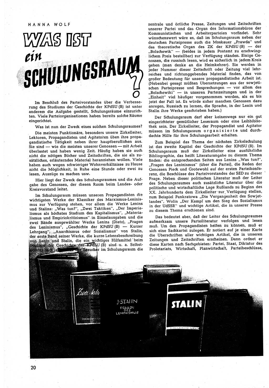 Neuer Weg (NW), Halbmonatsschrift für aktuelle Fragen der Arbeiterbewegung [Zentralkomitee (ZK) Sozialistische Einheitspartei Deutschlands (SED)], 5. Jahrgang [Deutsche Demokratische Republik (DDR)] 1950, Heft 3/20 (NW ZK SED DDR 1950, H. 3/20)