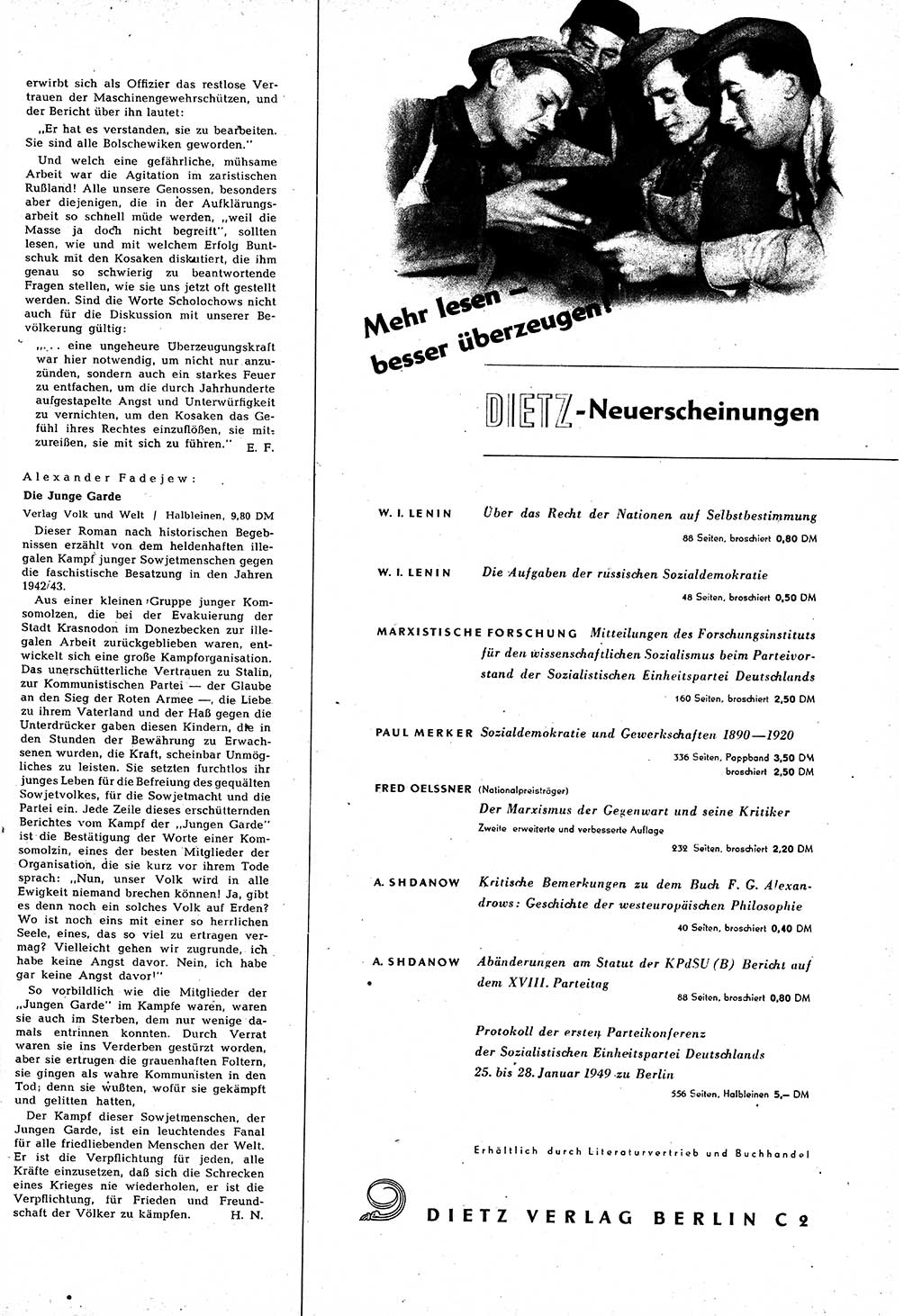 Neuer Weg (NW), Halbmonatsschrift für aktuelle Fragen der Arbeiterbewegung [Zentralkomitee (ZK) Sozialistische Einheitspartei Deutschlands (SED)], 5. Jahrgang [Deutsche Demokratische Republik (DDR)] 1950, Heft 3/33 (NW ZK SED DDR 1950, H. 3/33)