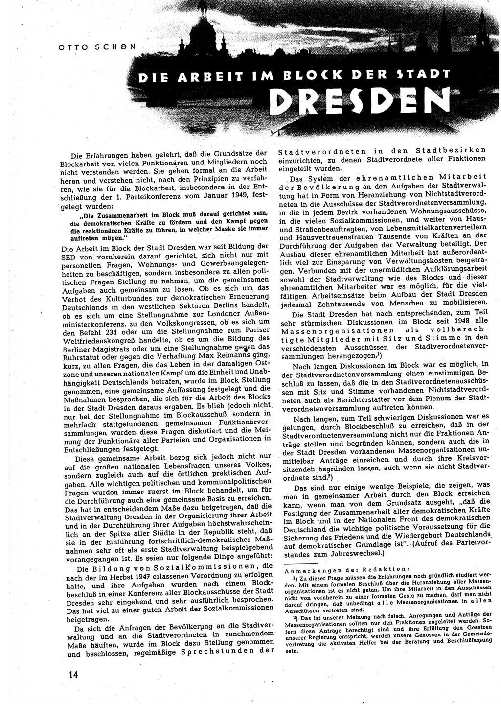 Neuer Weg (NW), Halbmonatsschrift für aktuelle Fragen der Arbeiterbewegung [Zentralkomitee (ZK) Sozialistische Einheitspartei Deutschlands (SED)], 5. Jahrgang [Deutsche Demokratische Republik (DDR)] 1950, Heft 6/14 (NW ZK SED DDR 1950, H. 6/14)