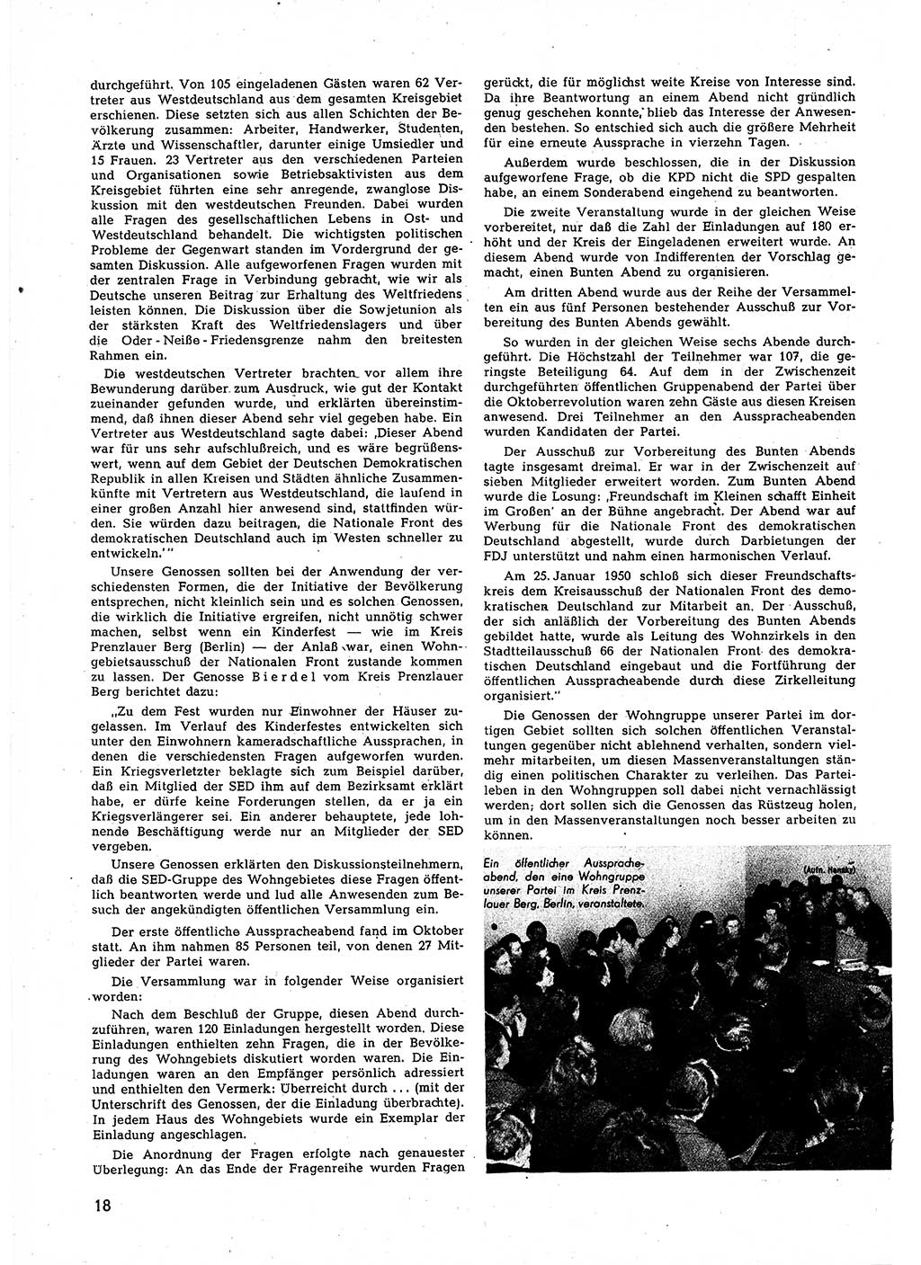 Neuer Weg (NW), Halbmonatsschrift für aktuelle Fragen der Arbeiterbewegung [Zentralkomitee (ZK) Sozialistische Einheitspartei Deutschlands (SED)], 5. Jahrgang [Deutsche Demokratische Republik (DDR)] 1950, Heft 6/18 (NW ZK SED DDR 1950, H. 6/18)