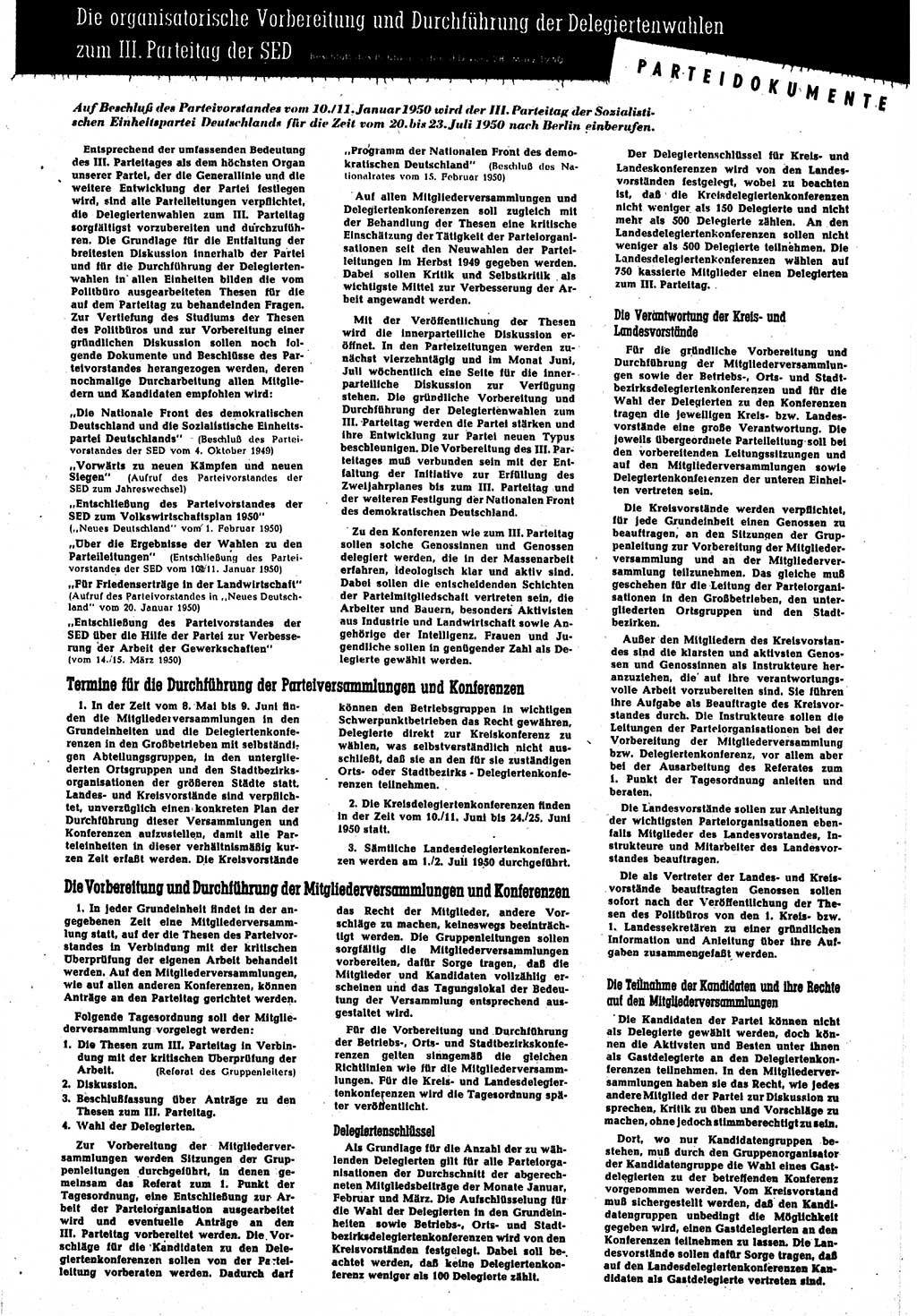 Neuer Weg (NW), Halbmonatsschrift für aktuelle Fragen der Arbeiterbewegung [Zentralkomitee (ZK) Sozialistische Einheitspartei Deutschlands (SED)], 5. Jahrgang [Deutsche Demokratische Republik (DDR)] 1950, Heft 8/3 (NW ZK SED DDR 1950, H. 8/3)