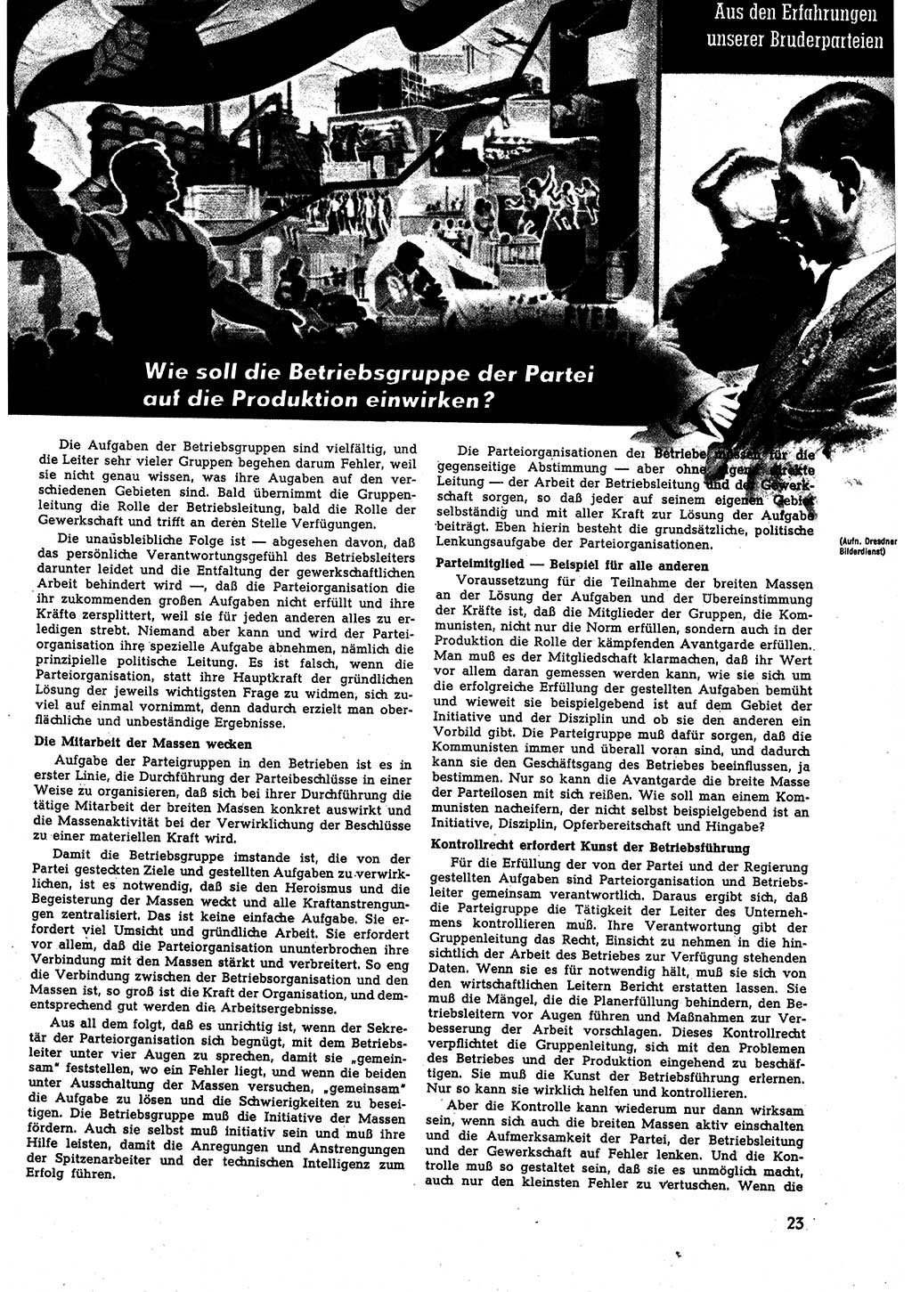 Neuer Weg (NW), Halbmonatsschrift für aktuelle Fragen der Arbeiterbewegung [Zentralkomitee (ZK) Sozialistische Einheitspartei Deutschlands (SED)], 5. Jahrgang [Deutsche Demokratische Republik (DDR)] 1950, Heft 8/23 (NW ZK SED DDR 1950, H. 8/23)