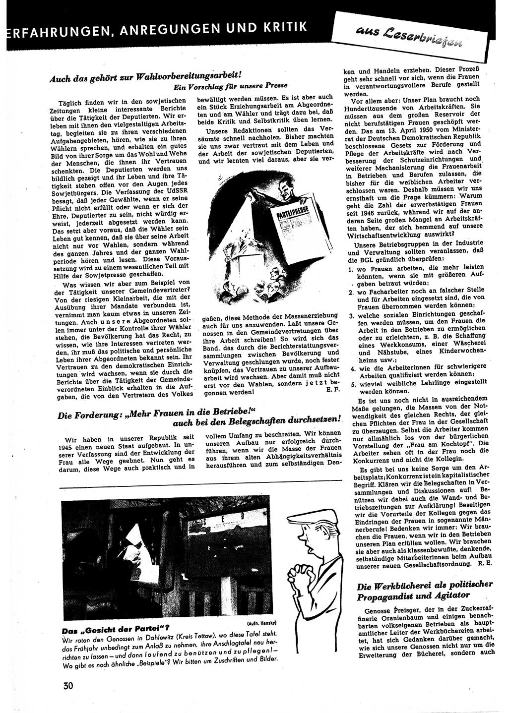 Neuer Weg (NW), Halbmonatsschrift für aktuelle Fragen der Arbeiterbewegung [Zentralkomitee (ZK) Sozialistische Einheitspartei Deutschlands (SED)], 5. Jahrgang [Deutsche Demokratische Republik (DDR)] 1950, Heft 9/30 (NW ZK SED DDR 1950, H. 9/30)